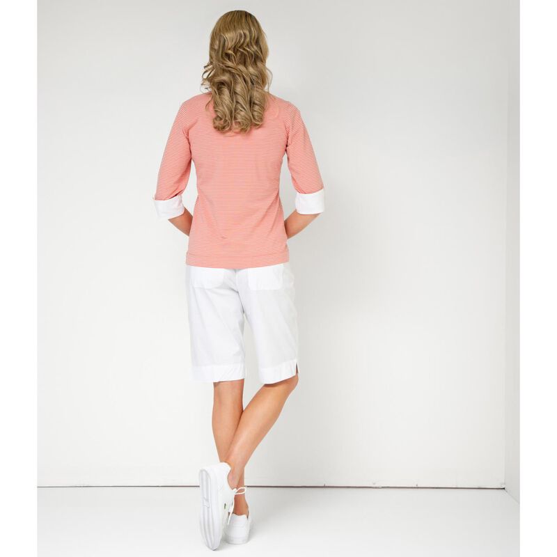 B Essentials Woven Collar Polo image number 1